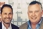 From l: Roberto Baccelli, export sales manager, OMT Sales Group; Wynand Kellerman, general manager, HAW.